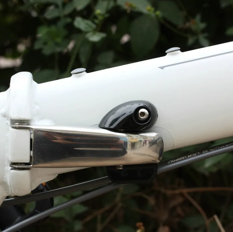 1PC Оригинален велосипед сгъваема ключалка рамка заключване с винт за Dahon 412 SP8 сгъваеми велосипедни части