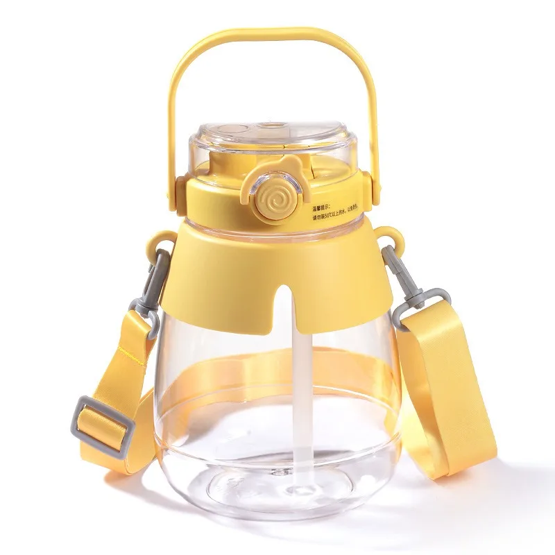 1300ML преносима водна чаша спортна бутилка за вода карикатура сладък преносим лятна ръчна чаша
