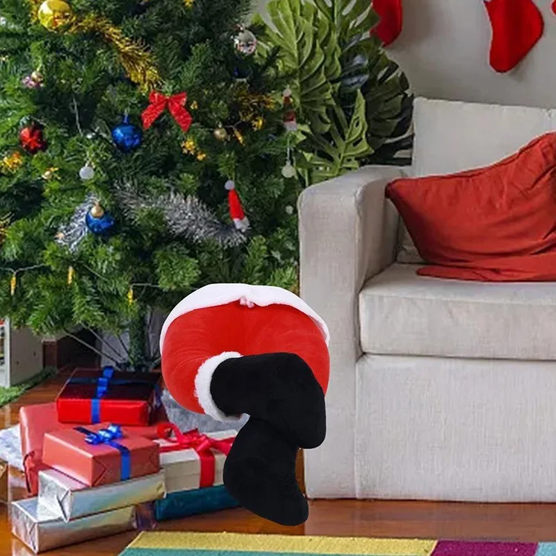 2023 Дядо Коледа елф плюшени пълнени крак декорация коледно дърво орнаменти елф дълги крака висулки Нова година коледно парти декор