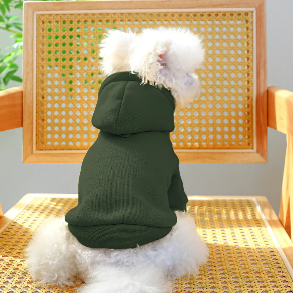 кученце качулка зима есен топъл пуловер домашен любимец сладък desinger дрехи малък куче мода пуловер померански йоркшир чихуахуа