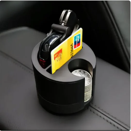 Car Organizer Box Holder Case Cup Card Storage Key Boxes Universal Seat Pocket Coin Cards Съхраняване на кутии за съхранение